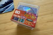 Sealed Pack of 10 New PrimeDisc 80 minidiscs