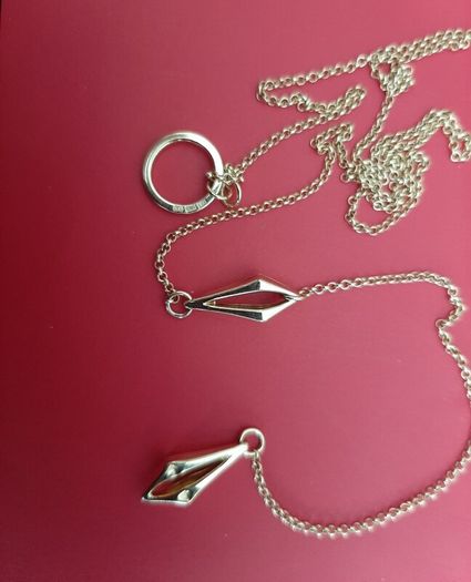 New 10kt gold pendant and chain