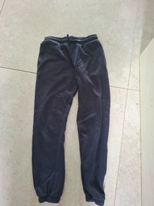 Navy tracksuit bottoms Age 10-11