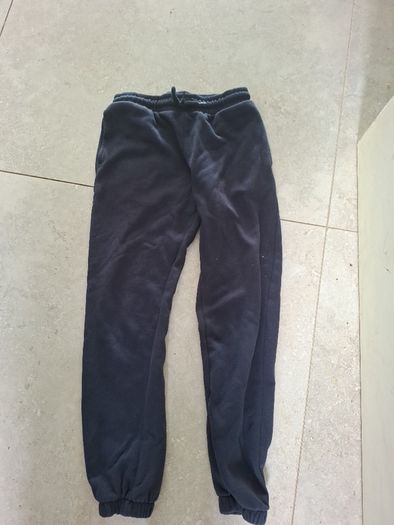 Navy tracksuit bottoms Age 10-11