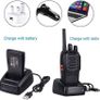 8 Pack 88E Long Range Walkie Talkie USB Rechargeable 16CH Walky Talky Radio with Earpieces and LED Light Voice Prompt for Field Survival Biking and Hiking Image 4