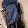 Hiking Backpack, Blue, 70l Image 4