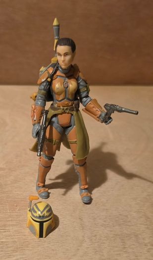Star Wars Rare Elite Forces Isabet Reau 3.75 " Scale As New Out Of Pack