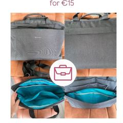 Rosep Briefcase | Laptop and iPad Messenger Bag | Shoulder Strap