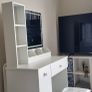 dressing table with light and stool Image 8