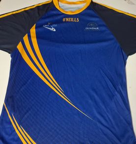 (Tight Fit) Dundalk Institute of Technology GAA O'Neills Gaelic Football Jersey (Adult Large) FREE POST