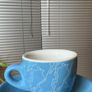 Bialetti Espresso Cups with Matching Saucers. Image 3