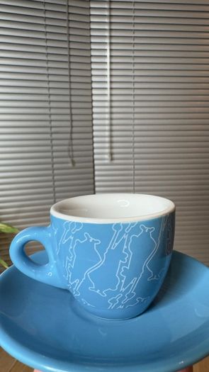 Bialetti Espresso Cups with Matching Saucers.
