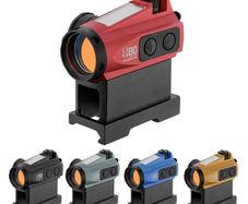Airsoft Red Dot 1x25 Reflex Sight high mount