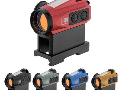 Airsoft Red Dot 1x25 Reflex Sight high mount
