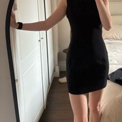 Zara black sleeveless mini dress size XS