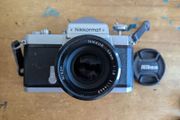 Nikkormat FTn 35mm film camera &amp; 50mm lens