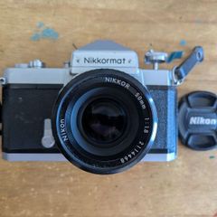 Nikkormat FTn 35mm film camera & 50mm lens