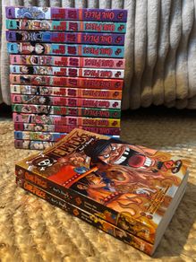 One Piece Wano Booster Set Vol. 90-103 + Bonus Ace's Story Novels