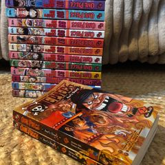 One Piece Wano Booster Set Vol. 90-103 + Bonus Ace's Story Novels
