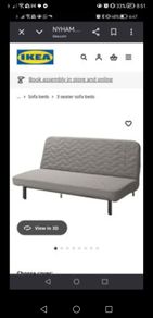 IKEA NYHAMN 3 seater sofabed