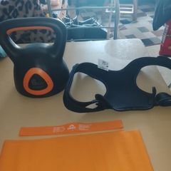 Gym equipment set
