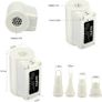 Electric Pump Rechargeable Air Pump Quick-Fill Electric Inflator for Paddling Pool Air bed Inflatables, Inflator Deflator 2-in-1 for Indoor Outdoor Camping Image 2