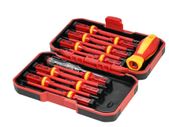 BRAND NEW 13pcs 1000V Changeable Insulated Screwdrivers Set with Magnetic Slotted Phillips Pozidriv Torx Bits Electrician Repair Tools Kit