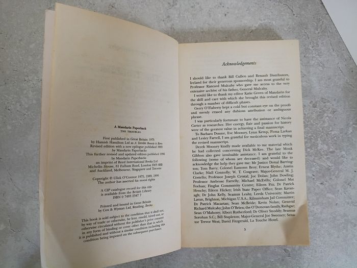 The Troubles by Ulick O'Connor
