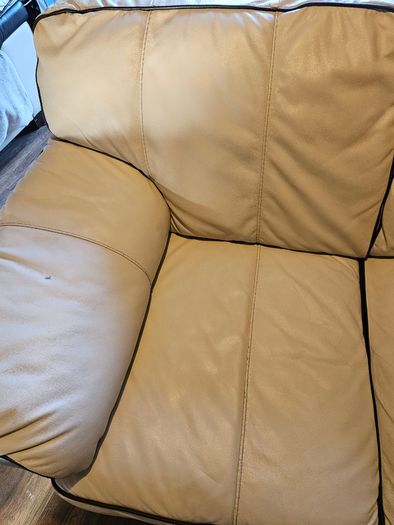 2 seater italian leather sofa