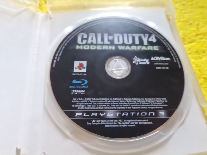 Call of duty 4  Modern warfare PlayStation3 ps3 games Original