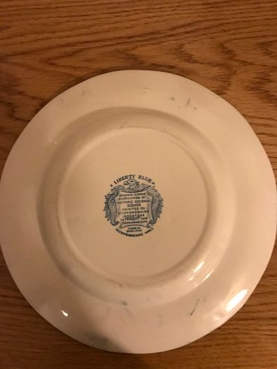 Vintage Staffordshire Ironstone Plate