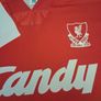 Liverpool Jersey. Official Adidas Mens Home Jersey. Season 1991/1992. Authentic Original From The Time. Not A Modern Day Remake. Image 8