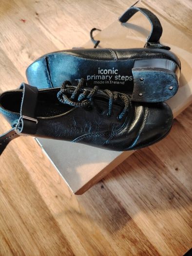 Irish dancing hard shoes, size 1