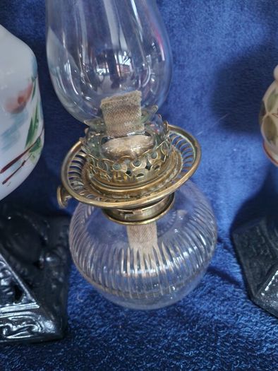 Vintage oil lamps