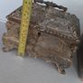 new antique bronze/brass? jewellery box Image 3