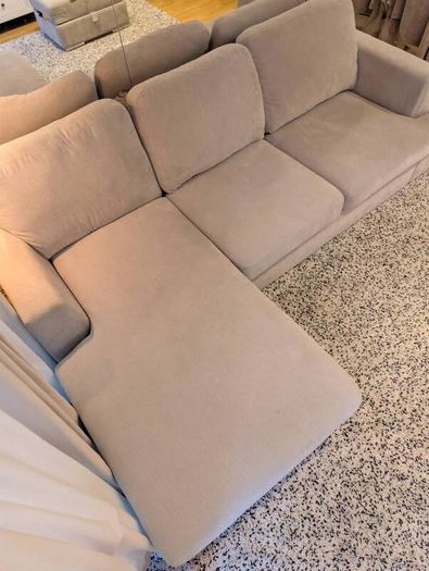 DFS Grey L-Shaped Sofa