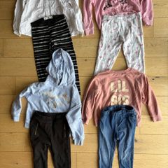 Mixed ages girls clothes 4-7 years