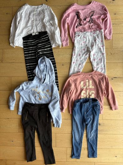 Mixed ages girls clothes 4-7 years