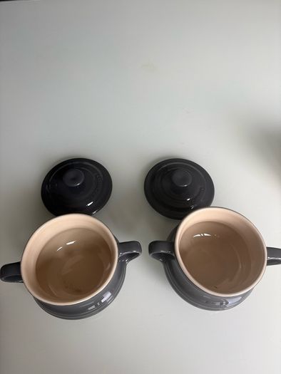 le creuset bean pots/soup bowls
