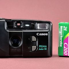 Canon Prima Junior DX film Camera