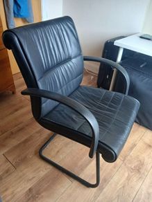 Leather office chair