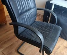 Leather office chair