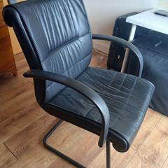 Leather office chair
