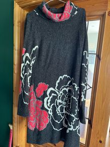 polo-neck turtleneck  jumper dress Paco