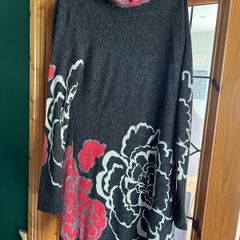polo-neck turtleneck  jumper dress Paco