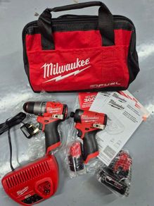 Milwaukee M12 Fuel Gen 3 Combi Drill & Impact Driver Kit