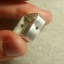 Original Sterling Silver Square Ring Image 6
