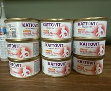 Kattovit renal cat food - wet food 85g can