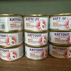 Kattovit renal cat food - wet food 85g can