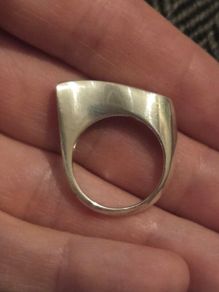 925 Sterling Silver Ring - Size 7/N