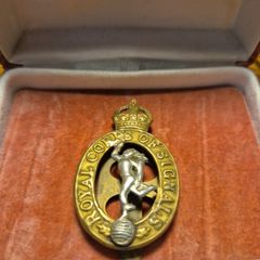Ww2 Royal Corps Of Signals Cap Badge