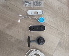 Google nest wired doorbell and indoor camera