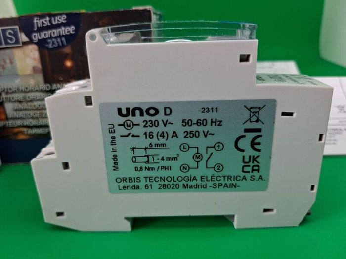 Postage - 7 X  Orbis Ob400132 Uno D Timers Brand New