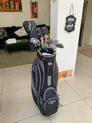 Ladies golf clubs and bag